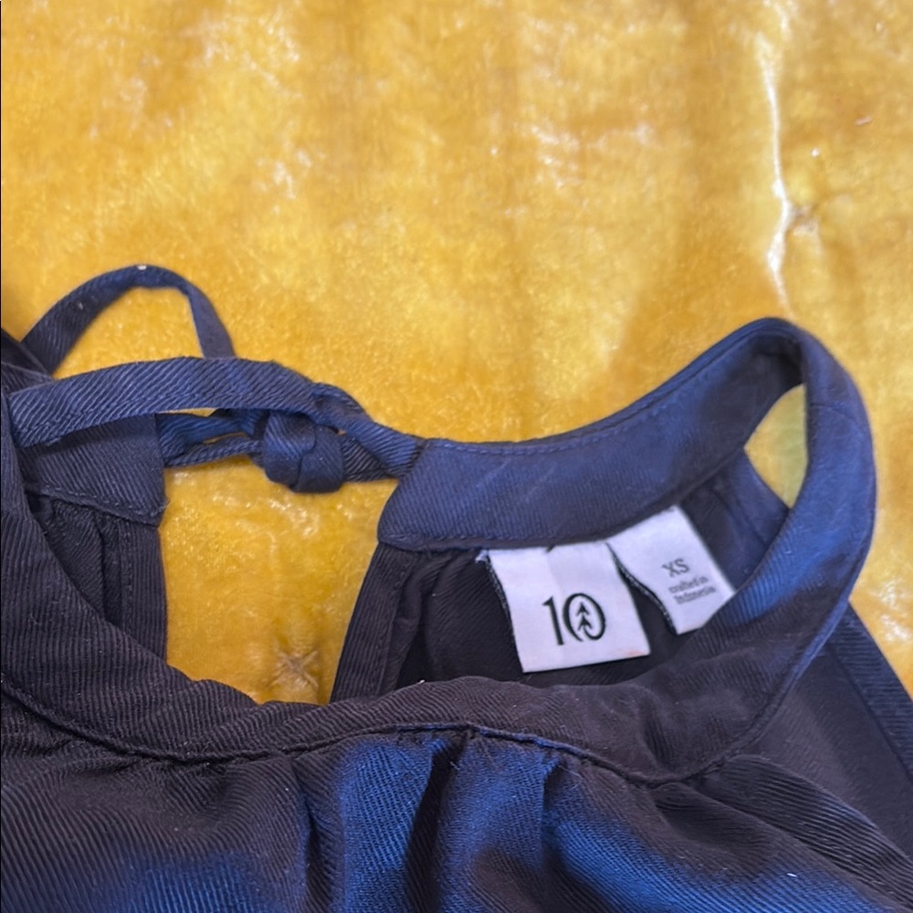 Tentree Black Sundress Casual New with tags - Picture 5 of 7